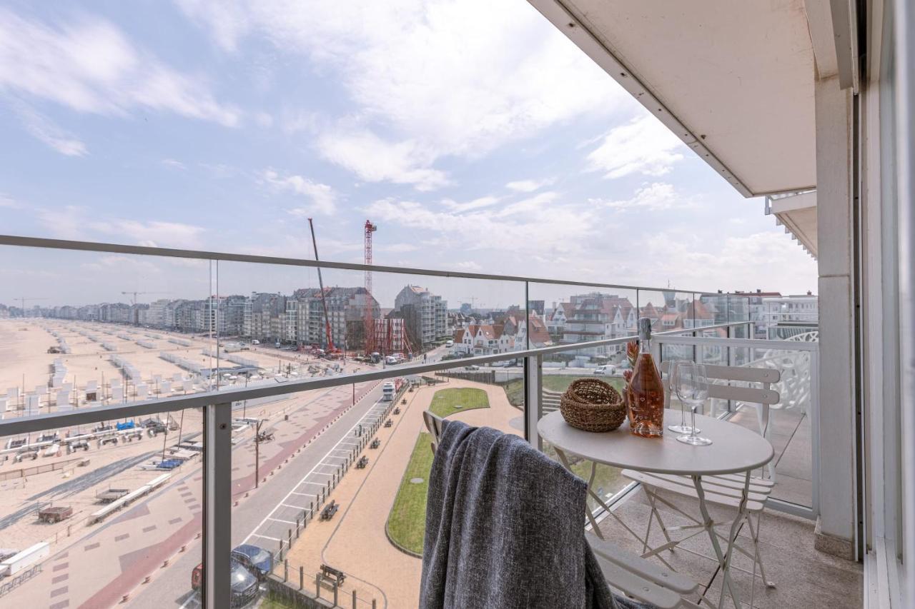 Stunning Studio With Sea-View And Terrace Leilighet Knokke-Heist Eksteriør bilde
