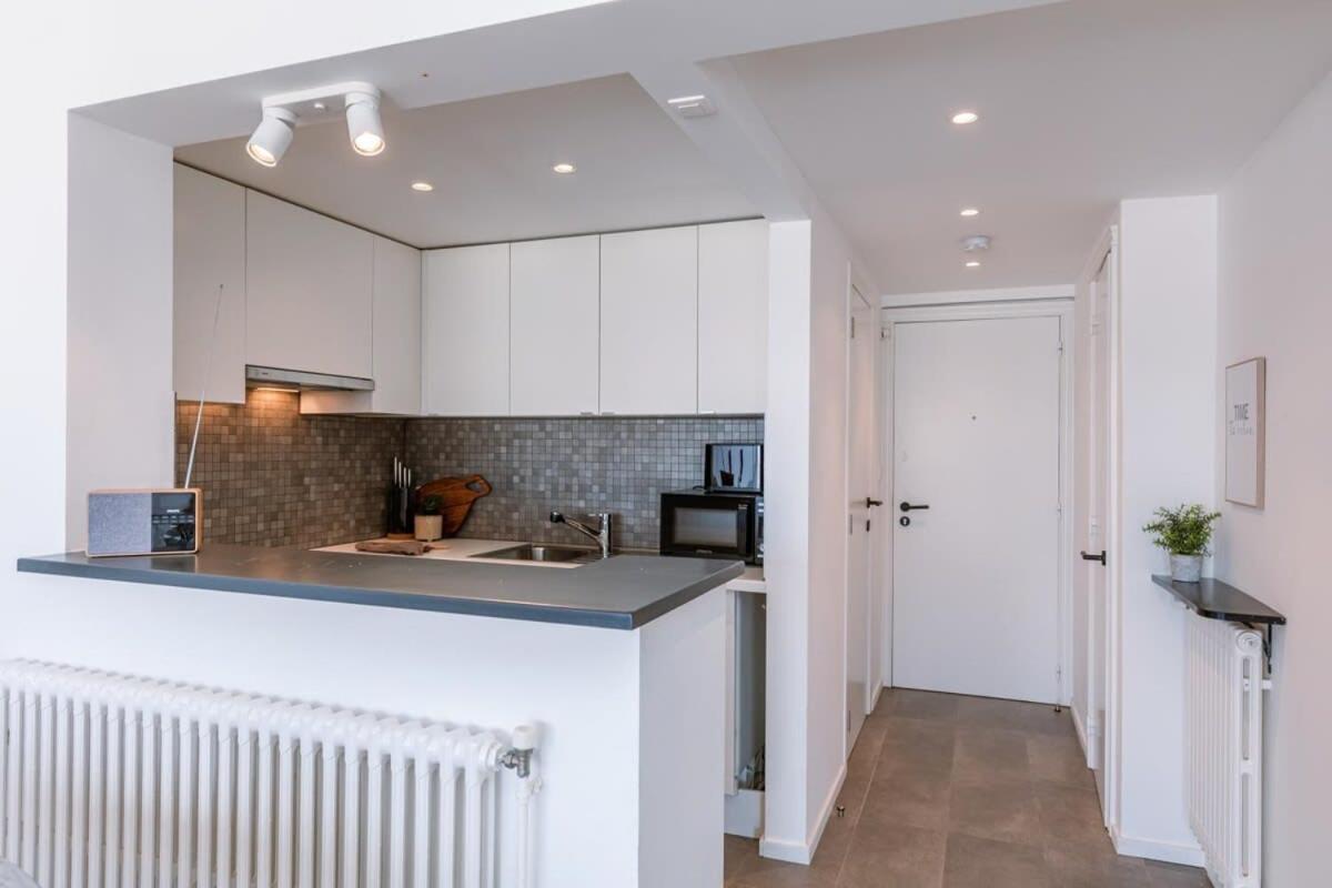 Stunning Studio With Sea-View And Terrace Leilighet Knokke-Heist Eksteriør bilde