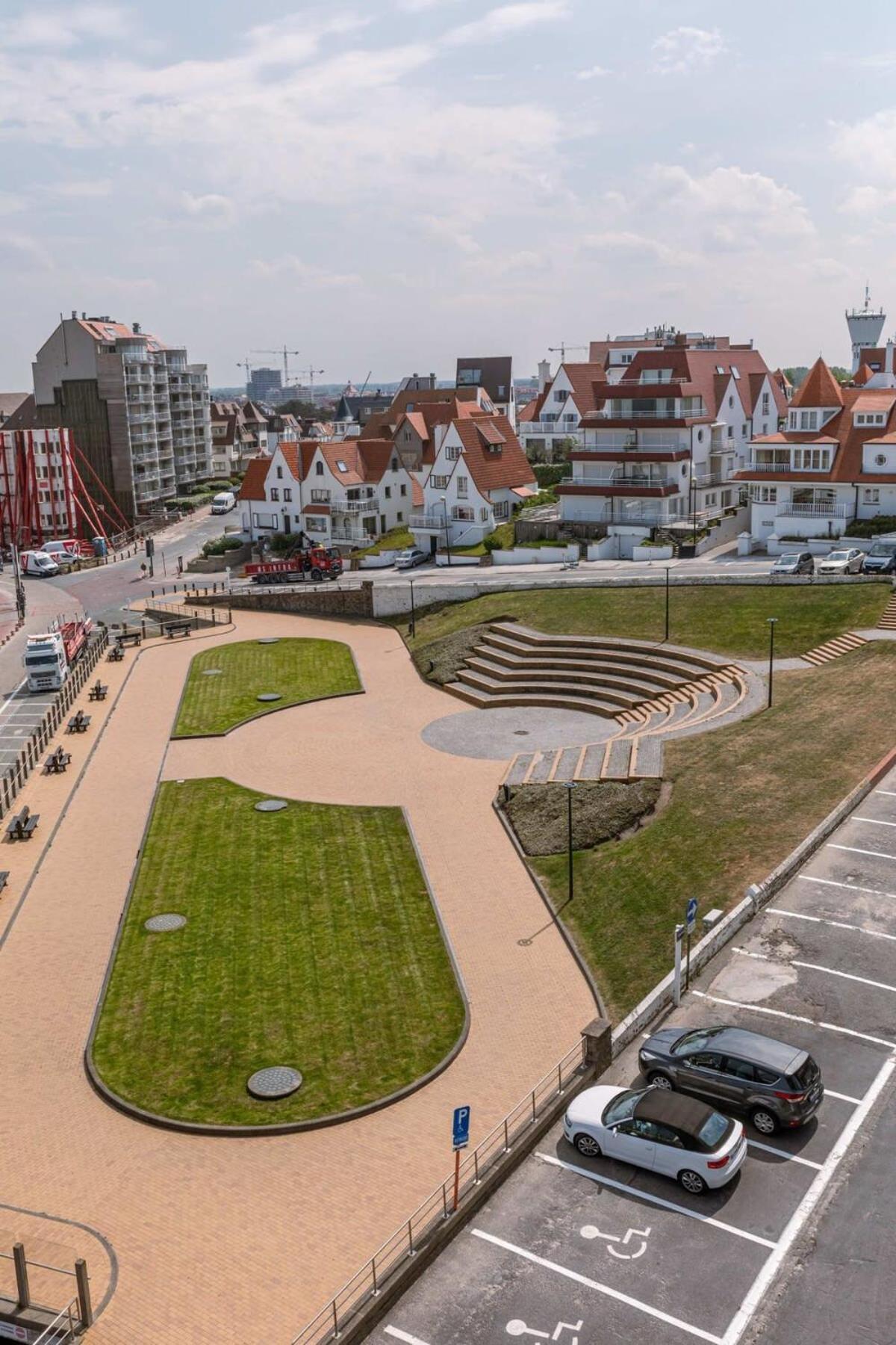 Stunning Studio With Sea-View And Terrace Leilighet Knokke-Heist Eksteriør bilde